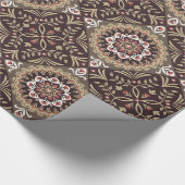 Floral Seamless Pattern Cadeaupapier (Hoek)