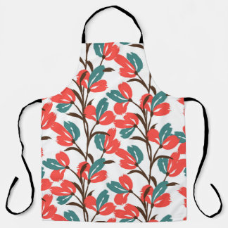 Floral seamless pattern. Cute floral background. P Schort