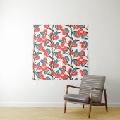 Floral seamless pattern. Cute floral background. P Wandkleed (In situ)