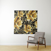 Floral seamless pattern. Flourish 3d wallpaper. Or Wandkleed (In Situ (horizontaal))