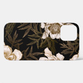 Floral seamless pattern. Garden flowers peonies an Case-Mate iPhone Case (Achterkant (horizontaal))