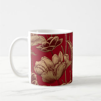 Floral seamless pattern. Vintage spring background Koffiemok
