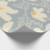 Floral seamless pattern with lines and abstract ha cadeaupapier (Hoek)