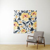 Floral seamless pattern with roses. seamless texti wandkleed (In situ)