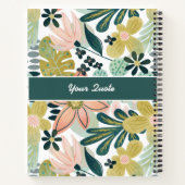 Floral Self-Care Journal: Een reis naar Wellness Notitieboek (Achterkant)