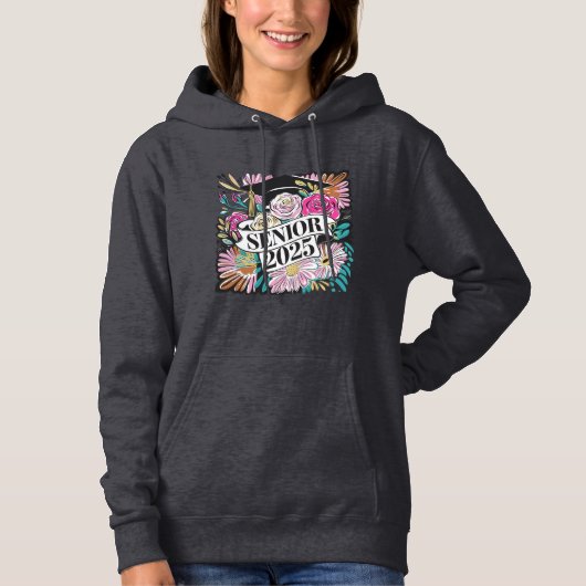 Floral Senior 2025 Sweatshirt (Voorkant)