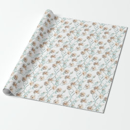 Floral Serenity Cadeaupapier
