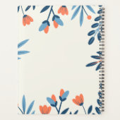 Floral Serenity Daily Planner (Achterkant)