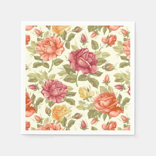 Floral Servet (Voorkant)