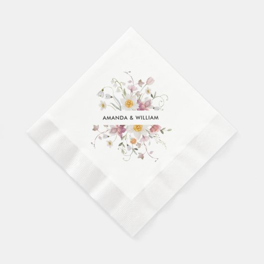  Floral Servet (Hoek)