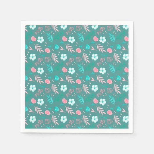 Floral Servet (Voorkant)