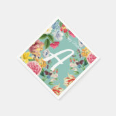  Floral Servet (Hoek)