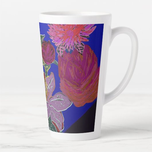 Floral Sessions Latte Mok (Rechts)