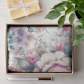  Floral Shabby Chic Verjaardag Tissuepapier (Geschenk)