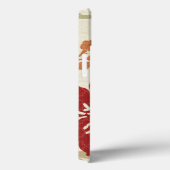 Floral Shadows in Red en Oranje Case-Mate iPhone Case (Achterkant / Rechts)