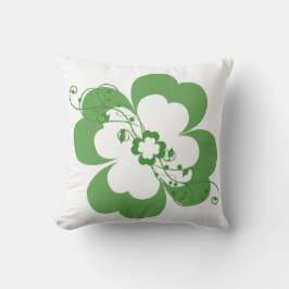 Floral Shamrocks Pillow Kussen