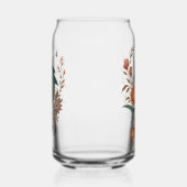 Floral Shark Harmony – Natuur & Ocean Fusion Art Blikvorm Glas (Links)