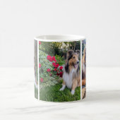 Floral Sheltie Koffiemok (Center)