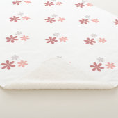  Floral Sherpa dekenworp Sherpa Deken (3/4)