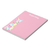 Floral Shift Dress - Aangepast Notitieblok (Linkerzijde)