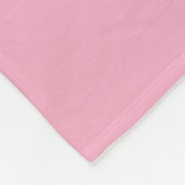 Floral Shift Dress Personalized Fleece Blanket Deken (Hoek)