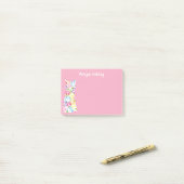 Floral Shift Dress Personalized Post-it Notitieblo Post-it® Notes (Op bureau)