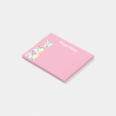 Floral Shift Dress Personalized Post-it Notitieblo Post-it® Notes (Schuin)