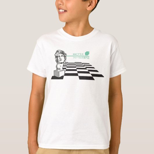 Floral Shoppe Vaporwave Design T-shirt (Voorkant)