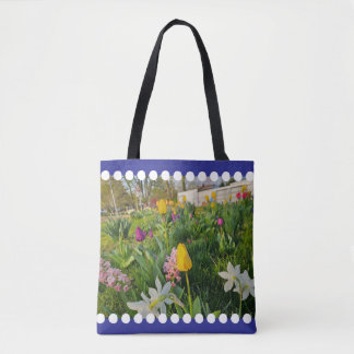 Floral Shoulder Canvas tas