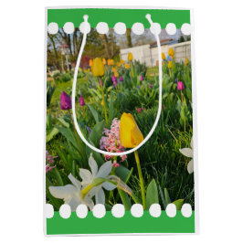 Floral Shoulder Canvas tas Medium Cadeauzakje