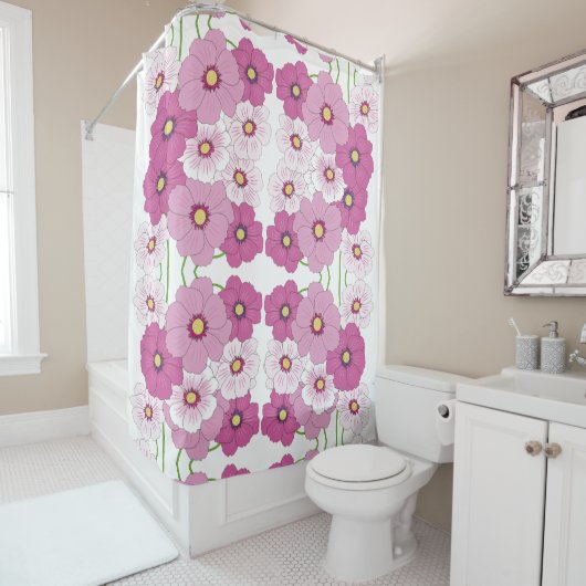 Floral Shower Curtain Douchegordijn (In situ)