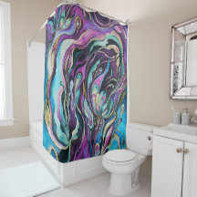 Floral Shower Curtain