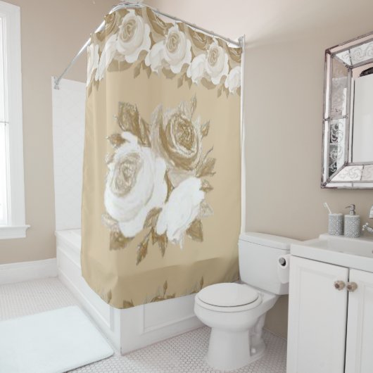 Floral Shower Curtain Douchegordijn (In situ)