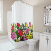 Floral Shower Curtain Douchegordijn (In situ)