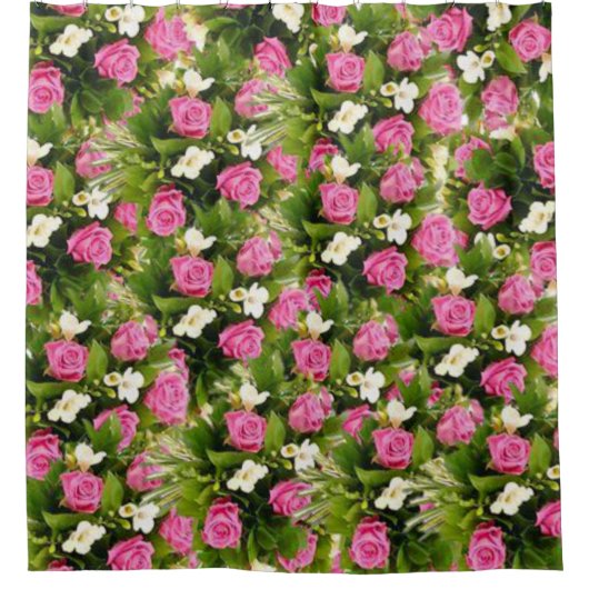 Floral Shower Curtain Douchegordijn (Voorkant)
