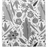 Floral Shower Curtains Douchegordijn (Voorkant)