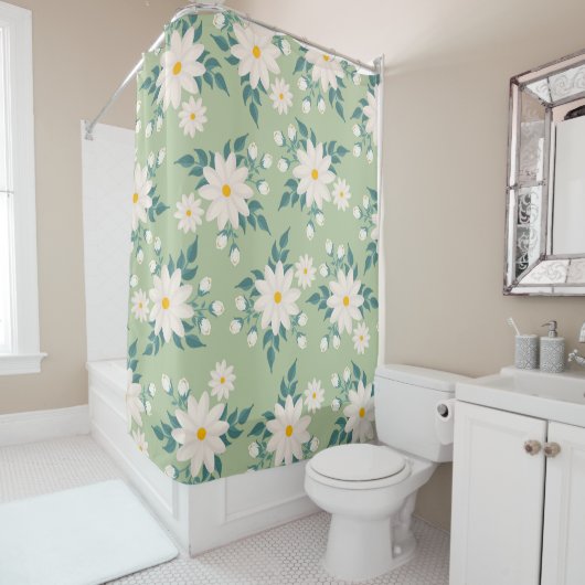 Floral Shower Curtains Douchegordijn (In situ)