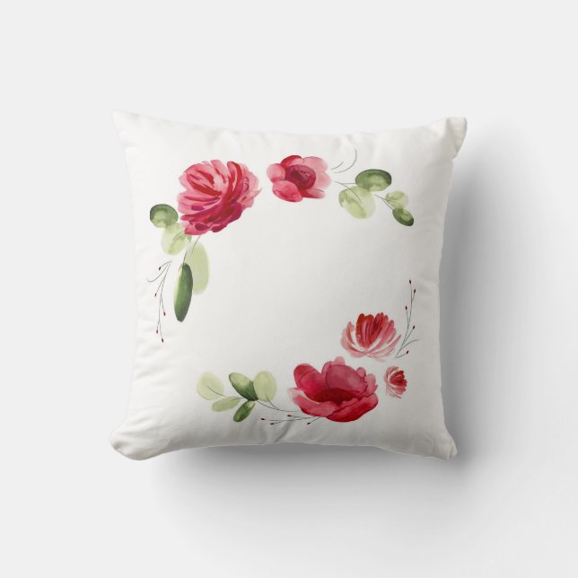 Floral Sierkussen (Voorkant)