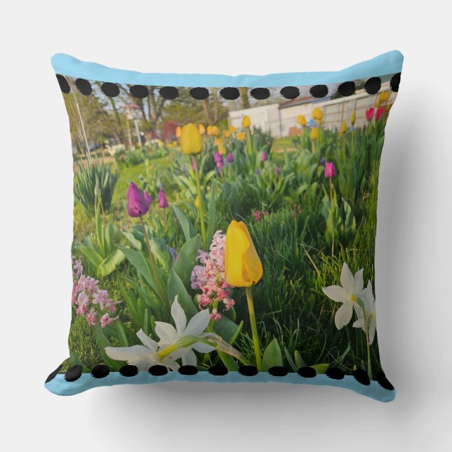 Floral Sierkussen (Voorkant)