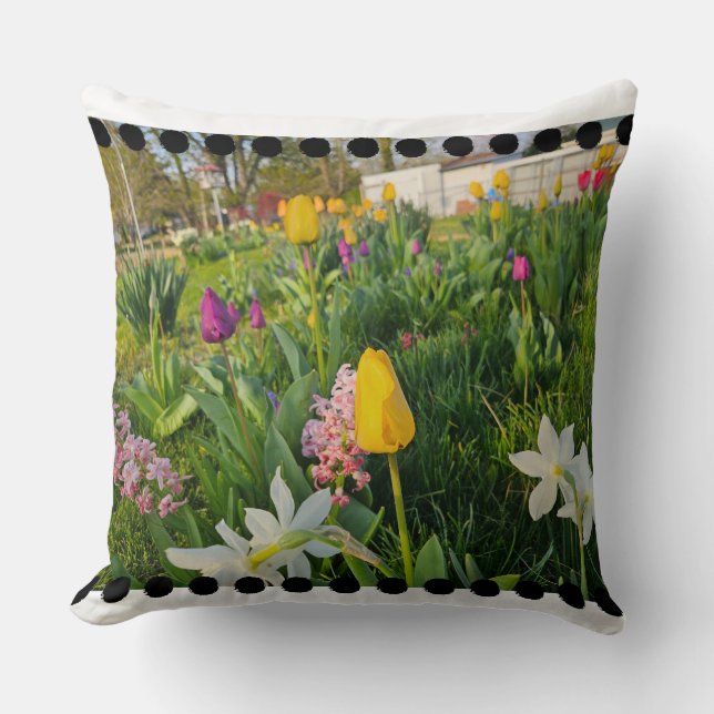 Floral Sierkussen (Voorkant)