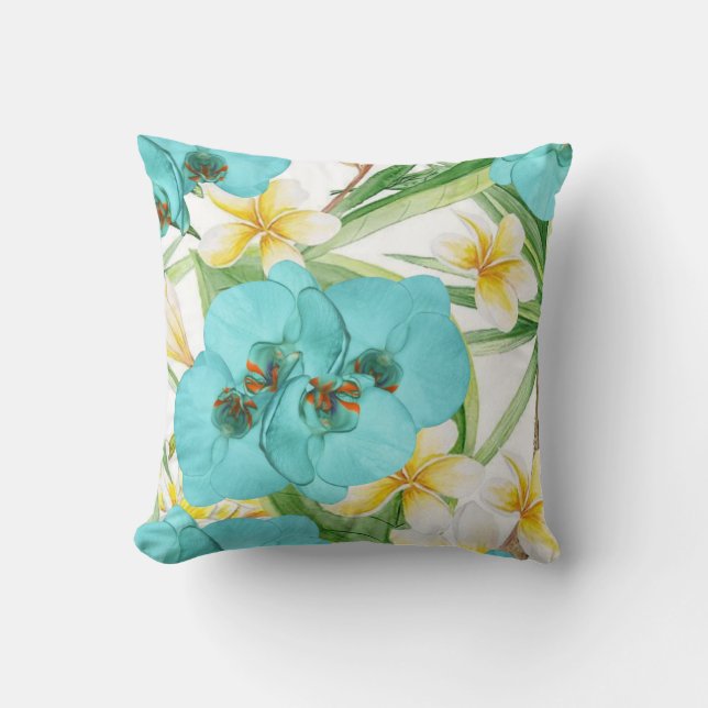 floral Sierkussen voor de speciale vrouwen (Voorkant)