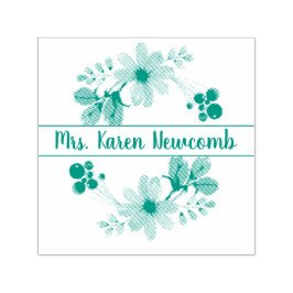 Floral Signature Zelfinktende Stempel