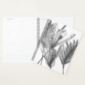 Floral Silhouette - Grijs Planner (Display)