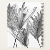 Floral Silhouette - Grijs Planner (Achterkant)