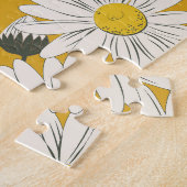 Floral sjaal ontwerp,  achtergrond. legpuzzel (Zijkant)