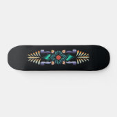 Floral Skateboard (Horizontaal)
