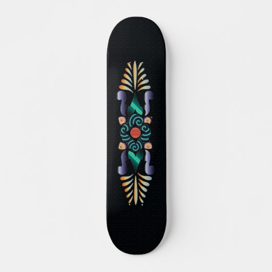 Floral Skateboard (Voorkant)