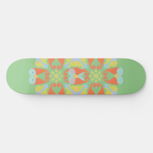 Floral Skateboard (Horizontaal)