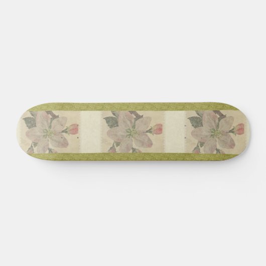 Floral: skateboard (Horizontaal)