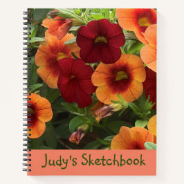 Floral Sketchbook Notitieboek